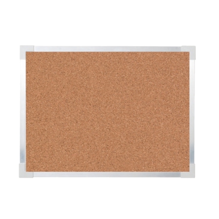 Crestline Products 36 x 48 Aluminum Framed Cork Board 10410